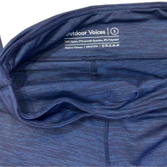 Outdoor Voices x Peloton Blue Techsweat Legging - Picture 10 of 13